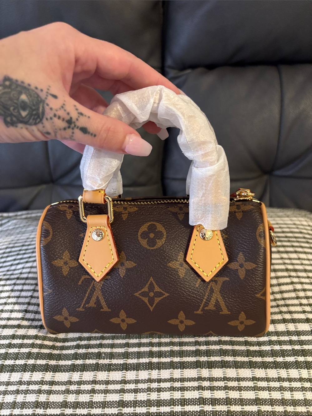 💎 LV Nano Speedy Monogram